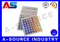 imballaggio Peptidee della scatola dell'etichetta degli autoadesivi di Anti-falsificazione degli autoadesivi su ordinazione olografici su ordinazione di plastica di ordine