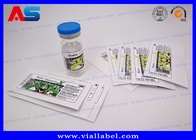 Etichetta peptidica personalizzata ologramma con design gratuito di tappi per bottiglie piccole