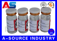 Etichette adesive per bottiglie di Acetato di crescita muscolare Stampa 10 ml Vials iniettabili Etichette di olio essenziale di design personalizzato