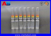CMYK che stampa fiale di vetro da 1 ml per oli per iniezione / farmaceutico