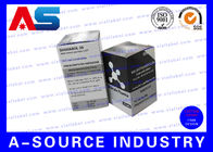 Contenitore farmaceutico di piccola della pillola della scatola compressa d'argento di carta di stampa per le bottiglie della plastica della compressa 50CC di Pharma