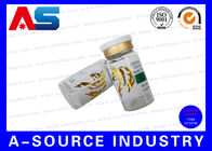Stampa usata stampabile dell'autoadesivo delle etichette dell'olio per l'etichetta su ordinazione anabolica del rotolo di imballaggio farmaceutico del peptide