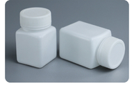 Barattolo per pillole in plastica medica HDPE con coperchi a prova di bambino e sigillo di protezione