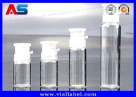 Beauty Oils 2ml 3ml 5ml 10ml Lock Top Fiale di vetro piccole con tappo medico con cerniera