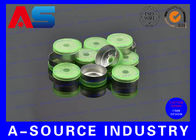 cappucci di linguetta della fiala farmaceutica delle fiale/bottiglia Flip Off Cap For 10mL di chimica di alluminio verde di 20mm