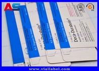 5 stampa della scatola di imballaggio farmaceutico delle fiale 2ml e fiala di vetro di carta