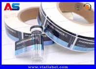 Marca olografica di 10ml Vial Labels And Boxes Customized per stampa della bottiglia di vetro