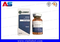 CJC-1295 2 mg 10 ml Adesivo per flaconcini a più dosi Etichette per piccoli flaconi Stampa olografica laser
