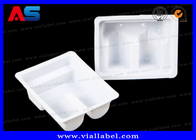Piatto di plastica di colore bianco per contenere flaconcino da 2 × 2 ml per Semaglutide confezionamento MOQ 100pcs