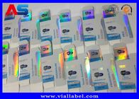 Euro Gen Rx Deisgn imballaggio farmaceutico della scatola blu di Primobolan 10ml Vial Boxes Laser Holographite Printing