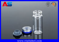 Farmacia Piccole fiale di vetro 2ml 5ml 8ml 10ml 15ml 20ml Bottiglie di vetro con gomma e plastica