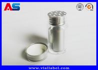 Bottiglie di plastica d'argento della capsula di colore 60ml/bottiglia vuota medicina dell'alto grado