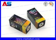 Contenitori di fiala di colore pieno 10ml/stampa d'imballaggio dell'ologramma della scatola di stoccaggio medicina della carta