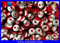 Colore rosso di alluminio di plastica del cappuccio 20mm di linguetta per 10ml altezza iniettabile di larghezza 50mm delle fiale 22mm