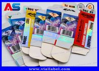 Anti scatole durevoli di imballaggio farmaceutico di industria di falsificazione 20ml Vial Boxes For Pharmacy Medication