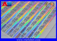 Falsificazione anti- delle chiare del laser etichette evidenti su ordinazione genuine rotonde del compressore