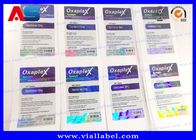 CMYK che stampa HCG olografico Vial Label Thickness 50um