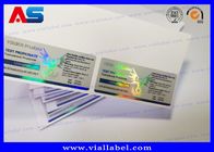 Etichette per flaconcini Hologrammi personalizzati 10 ml Per peptidi anabolizzanti 10 ml Bottiglie di vetro etichette adesive per medicinali