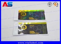 Etichette laser per flaconi da 10 ml Etichette impermeabili personalizzate per prodotti