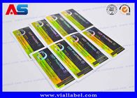 Etichette per flaconi di medicinali 10 ml Etichette per flaconi adesivi Hologramma Stampa laser Etichette di design speciale per flaconi di vetro