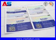 Etichette per flaconcini adesivi con stampa Panton Laser Hologram Etichette personalizzate per flaconi di olio essenziale