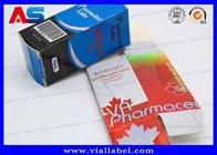 Scatola d'imballaggio della medicina Peptidee orale di carta di Anavar dell'ologramma
