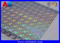 Autoadesivi olografici evidenti di numero di serie 3D del QR Code del compressore