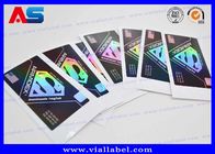 Progettazione libera delle fiale anaboliche differenti su ordinazione di 10ml Vial Stickers And Boxes For