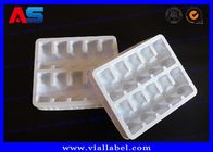 Bolla bianca Tray Of del PVC 60C della farmacia 10 fiale 2ml