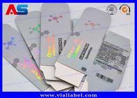 Contenitori ed etichette di vetro olografici di fiale del contagoccia del laser 15ml