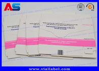 Verniciatura dell'inserzione decorativa della carta del divisore della scatola della pillola per il contenitore d'imballaggio di carta di fiale 5ml amp/2ml