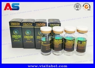 Peptide per la crescita muscolare 10 ml Viola Etichette ISO9001 Colori Panton 22x50mm Adesivo per flaconcino in vetro