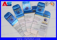 Stampa 4C 250g Cartoni ROHS 10ml Vial Scatole per farmaci Scatola di imballaggio dei supplementi di confezione