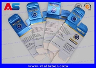 Stampa 4C 250g Cartoni ROHS 10ml Vial Scatole per farmaci Scatola di imballaggio dei supplementi di confezione