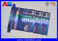 3mL Vial Box Human Gro con stampa di colore dei contenitori farmaceutici di ormone multi