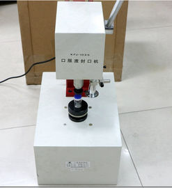 50hz Crimper manuale del flacone 20mm Crimper del tappo del flacone prestazioni stabili AC220V macchina di crimping del flacone