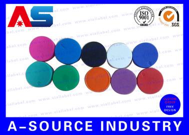 Iniezione 2 ml - 10 ml Fioli di vetro trasparenti di piccole dimensioni Tappo di silicone / tappi a sfiatamento