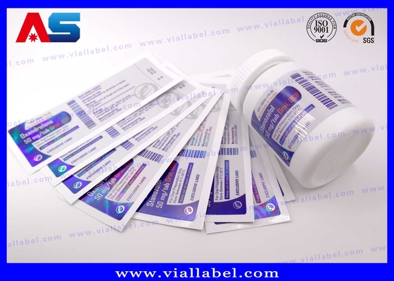 Cappuccio a vite a prova di bambino Bottiglie di plastica per pillole Piccole bianche Per compresse Capsula Imballaggio farmaco bottiglie di pillole