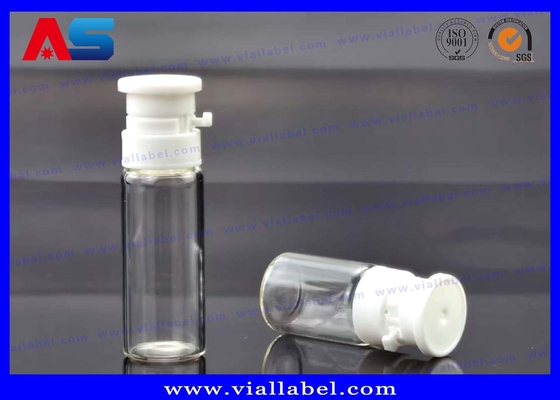 Olie di bellezza 2ml 3ml 5ml 10ml Chiusura superiore Fioli di vetro di piccole dimensioni con tappo facile da strappare