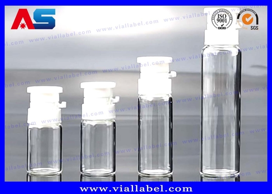 Olie di bellezza 2ml 3ml 5ml 10ml Chiusura superiore Fioli di vetro di piccole dimensioni con tappo facile da strappare