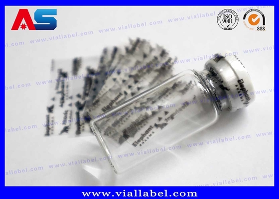 Pharmalab Manica riscontrabile dal calore per il tappo della bottiglia dei peptidi Sigillazione PVC Manica riscontrabile dal calore Etichette