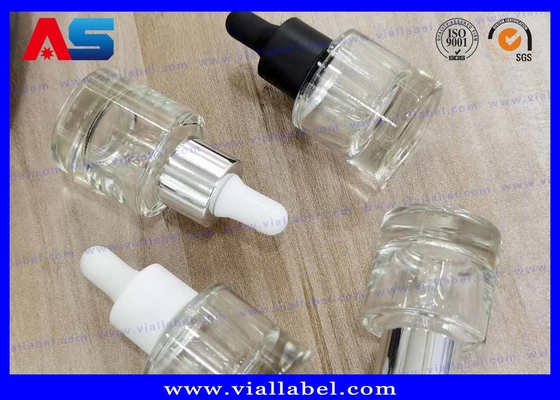 Bottiglie di vetro per goccioline da 30 ml, bottiglie di vetro per goccioline farmaceutiche bottiglie di olio