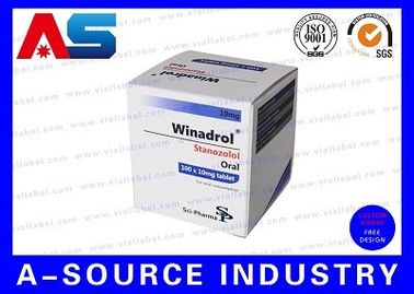 Scatola di imballaggio per capsule orali Cartone in rilievo Cartone per pillole personalizzato Scatola di carta per 50 flaconi SGS Approvazione