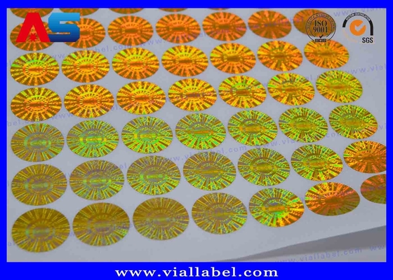 Adesivo da grattare con sigillo olografico Design personalizzato
