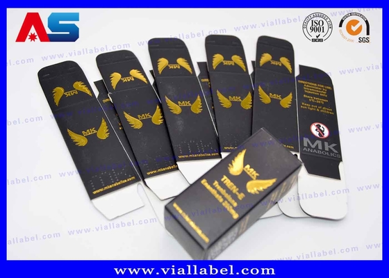 Etichetta farmaceutica della scatola e della bottiglia di Enanthate 10ml del Bodybuilding di Mk con Vial Kit