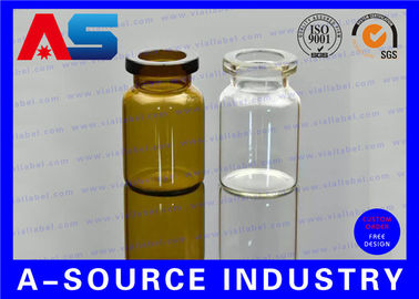 Bottiglie trasparenti 10 ml Piccole fiale di vetro 24 mm di larghezza 45 mm di altezza Uso per BIO Test 2 ml fiale di vetro