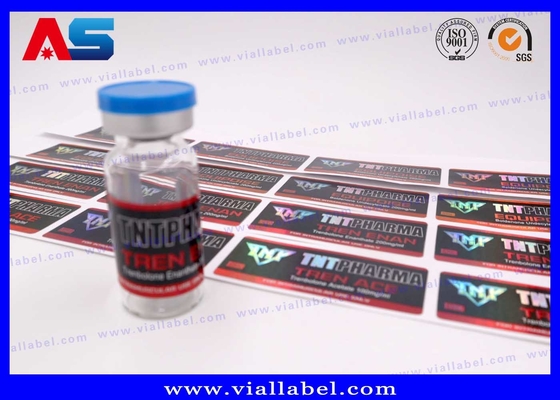 Etichette adesive resistenti agli graffi per flaconi e contenitori di 10 ml in PP