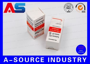 Imballaggio della confezione del flaconcino Biolab Sicurezza Cartone Bottiglia Confezione 10 ml Confezioni del flaconcino Stampa UV a punto in rilievo