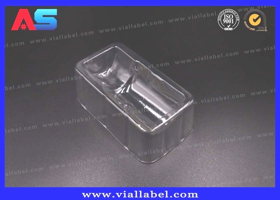 Amballaggio flacone flacone di 10 ml Vaccino in plastica trasparente vassoio medico, flacone per iniezioni Amballaggio in vesciche