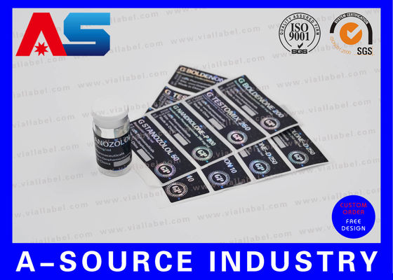 Ologramma Vial Label Printer 2ml del laser/Peptidei di 5ml/10ml/15ml/20ml Vial Sticker For Bodybuilding Enanthate